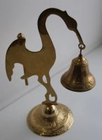 Лот: 8770497. Фото: 2. Колокольчик, гонг. Журавль. Латунь... Сувениры