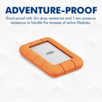 Лот: 25781193. Фото: 2. Внешний диск SSD LaCie 2TB Rugged... Комплектующие