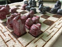 Лот: 11229344. Фото: 5. Шахматы тувинские коллекционные...
