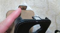 Лот: 4918141. Фото: 5. черный кожаный чехол для HTC ONE...