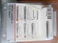 Лот: 16083615. Фото: 2. Флешка USB 2,0 4-PORT HUB новая. Комплектующие