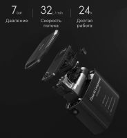 Лот: 15584592. Фото: 2. Компрессор автомобильный Xiaomi... Инструмент