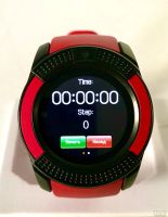 Лот: 14917569. Фото: 14. Умные часы Smart watch V8 красные...