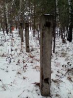 Лот: 12631047. Фото: 2. Бетонные столбы ограждения. Строительные материалы