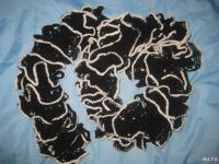 Лот: 8562116. Фото: 5. Красивейший ажурный шарф/воротник...