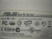 Лот: 6244791. Фото: 7. Корпус нетбука ASUS 3G Surf 7...