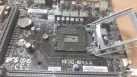 Лот: 20553171. Фото: 2. Материнская плата 1155 mATX ECS... Комплектующие