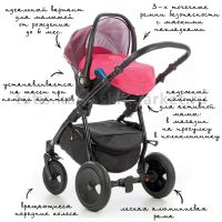 Лот: 17600301. Фото: 18. коляска 3 в 1 Tutis Zippy Orbit