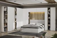 Лот: 24498391. Фото: 2. Шкаф для одежды с 2 глухими дверями... Хранение вещей