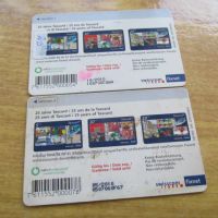 Лот: 23460294. Фото: 3. Карта телефонная 5 и 20 CHF Швейцария... Коллекционирование, моделизм