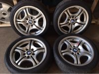 Лот: 5200166. Фото: 5. Разноширокие шины на BMW R17 225...