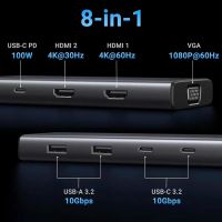 Лот: 24664869. Фото: 3. USB-хаб UGREEN CM639 (35588) Revodok... Компьютеры, оргтехника, канцтовары