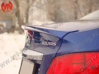 Лот: 5833609. Фото: 8. Лип-Спойлер, Hyundai Solaris...