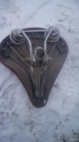 Лот: 13226840. Фото: 2. Седло велосипед СССР Сиденья толстая... Велоспорт