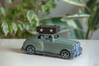 Лот: 17275165. Фото: 7. Машинка зеленая Handmade _weLove