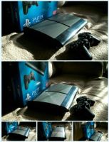 Лот: 7043196. Фото: 3. Sony Playstation 3 super slim... Компьютеры, оргтехника, канцтовары