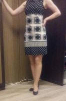 Лот: 5867949. Фото: 4. Платье черное с бежевым. Турция... Красноярск