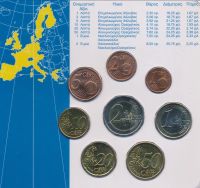 Лот: 9602520. Фото: 2. Греция 2002 Официальный набор... Монеты