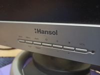 Лот: 17144989. Фото: 2. Монитор Hansol 17 дюймов. Рабочий... Мониторы, проекторы