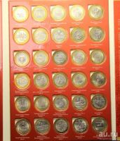 Лот: 17657226. Фото: 3. Набор юбилейных 10 рублей монет... Коллекционирование, моделизм