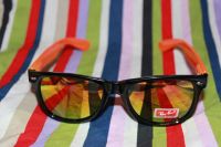 Лот: 4011856. Фото: 4. Очки Ray Ban Черно-оранжевые с... Красноярск