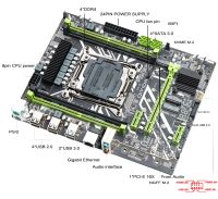 Лот: 18371549. Фото: 2. Qiyida X99-H9 + Процессор Intel... Комплектующие