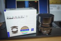 Лот: 7454313. Фото: 3. Carl Zeiss Planar T 50mm f/1.4... Красноярск