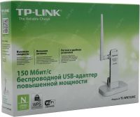 Лот: 9654107. Фото: 2. Wi-Fi USB адаптер TP-LINK TL-WN722NC. Сетевые устройства