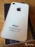 Лот: 7813737. Фото: 2. iPhone 4 White 16Gb комплект. Смартфоны, связь, навигация