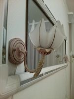 Лот: 4179240. Фото: 5. Люстра + 2 бра + настенное панно...