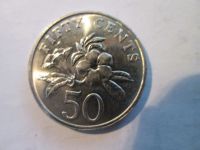 Лот: 15751501. Фото: 2. 50 центов 1997 Сингапур. Монеты