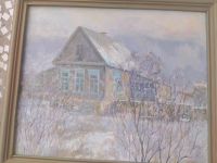 Лот: 24888989. Фото: 2. "Родительский дом".Картина. Изобразительное искусство