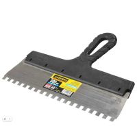 Лот: 25130491. Фото: 2. Шпатель зубчатый Stayer Professional... Инструмент и расходные