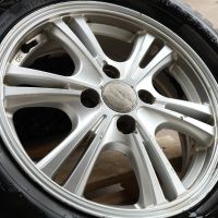 Лот: 25347921. Фото: 6. Колеса литье R15, 4x100 с зимней...