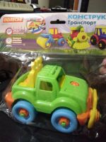 Лот: 15160821. Фото: 6. Конструктор развивающий "Джип...