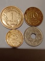 Лот: 8730473. Фото: 2. 1 франк 1938, 5 сантимов 1919... Монеты