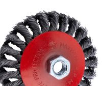 Лот: 18804063. Фото: 3. Щетка ON тарелка крученая d=115мм... Строительство и ремонт