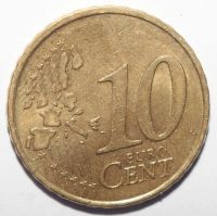 Лот: 8368145. Фото: 2. 10 евроцентов 2002 год. Германия... Монеты