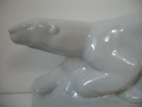 Лот: 22166913. Фото: 2. Белый медведь Фарфор Вербилки. Антиквариат