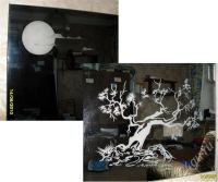 Лот: 396098. Фото: 3. Зеркало с подсветкой и пескоструйным... Домашний быт