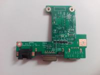 Лот: 11261752. Фото: 2. Плата VGA USB LAN ноутбука MSI... Комплектующие