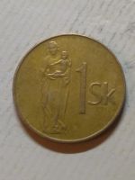 Лот: 15940645. Фото: 2. Словакия 1 крона, 1993. Монеты
