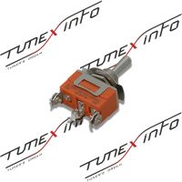 Лот: 20926986. Фото: 2. Выключатель, тумблер 15А (ON-OFF-ON... Автозапчасти