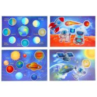 Лот: 8498704. Фото: 3. Игра-конструктор на липучках Космос. Дети растут