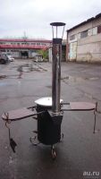 Лот: 6573755. Фото: 9. Печь под казан с двумя боковыми...