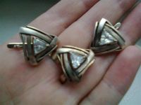 Лот: 5265283. Фото: 3. Кольцо и серьги серебро. Красноярск