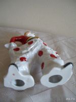 Лот: 10262654. Фото: 3. Клоун статуэтка фарфор Вербилки... Коллекционирование, моделизм