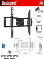 Лот: 12843579. Фото: 2. Кронштейн для LCD/LED тв 26"-55... Аксессуары
