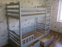 Лот: 11752273. Фото: 5. Детская кровать двухъярусная/раздельная