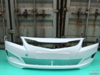 Лот: 13590479. Фото: 2. Бампер передний Hyundai Solaris... Автозапчасти